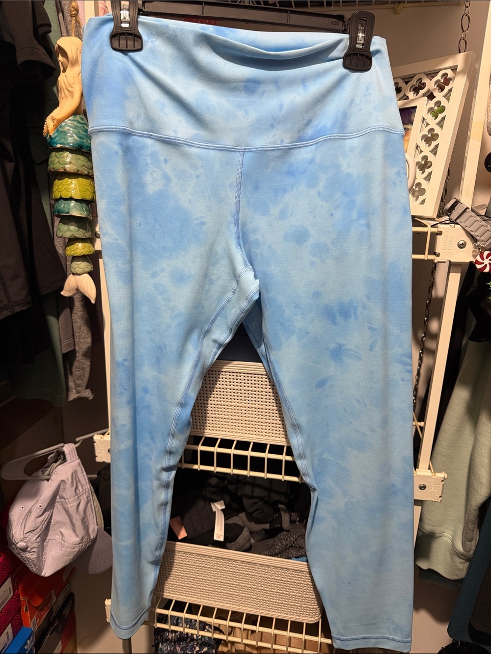 BRAND NEW WITHOUT TAGS Lululemon Align Light Blue Tie-Dye Leggings